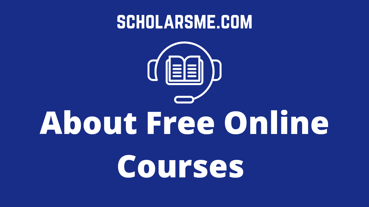 Free Online Courses with Certificates