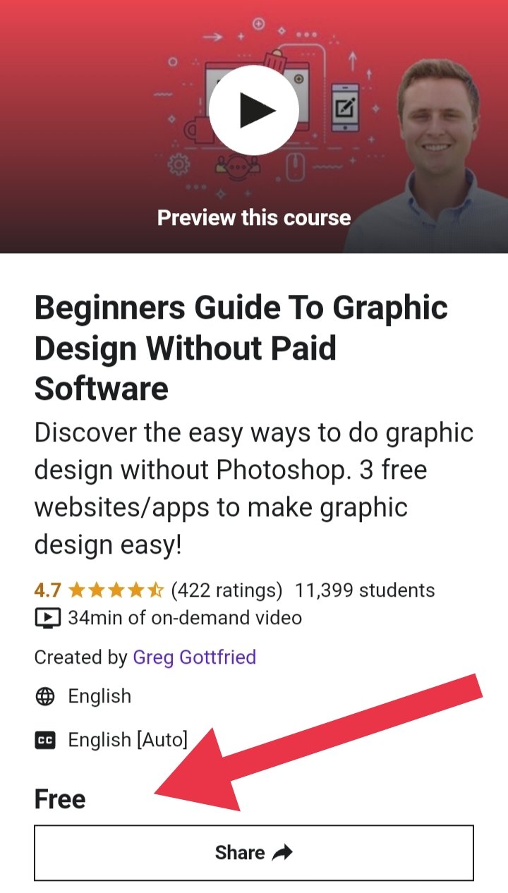 Graphic Design Free Course