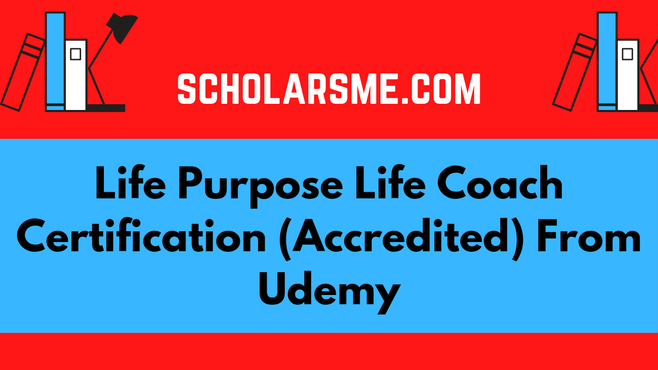 Life Purpose Life Coach Certification from udemy