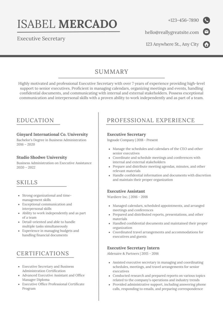 Job Resume 