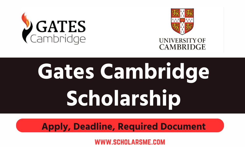 Gates Cambridge Scholarship 2024 (Fully Funded Scholarship in the UK)
