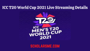 Read more about the article T20 World Cup 2021 Live Streaming & Telecast Channel List