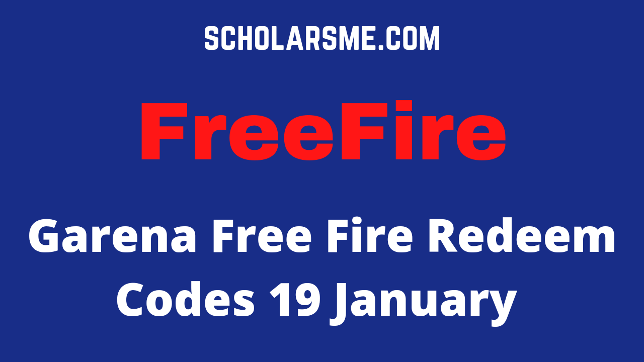 Read more about the article গেরিনা ফ্রী ফায়ার রেডিম কোড ১৯ জানুয়ারি | Garena Free Fire Redeem Codes 19 January