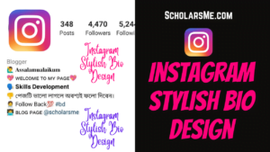 Read more about the article Instagram Stylish Bio | ইনস্টাগ্রাম বায়ো ফর গার্লস এন্ড বয়স