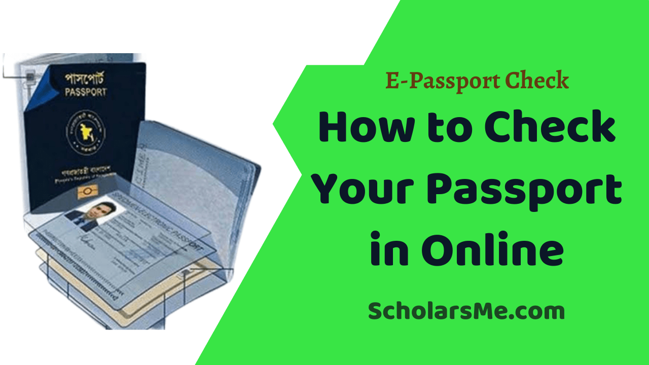 You are currently viewing E-Passport Check: How to Check Your Passport