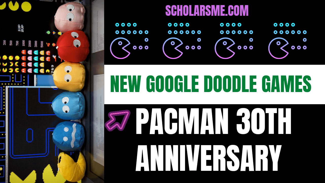 You are currently viewing Pacman 30th Anniversary: All about Google Doodle Games