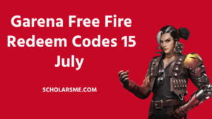 Read more about the article Garena Free Fire Redeem Codes for 15 July