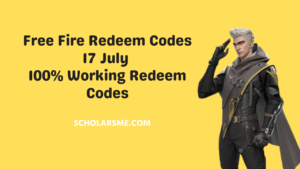 Read more about the article Garena Free Fire Redeem Codes for 17 July (100% Working)