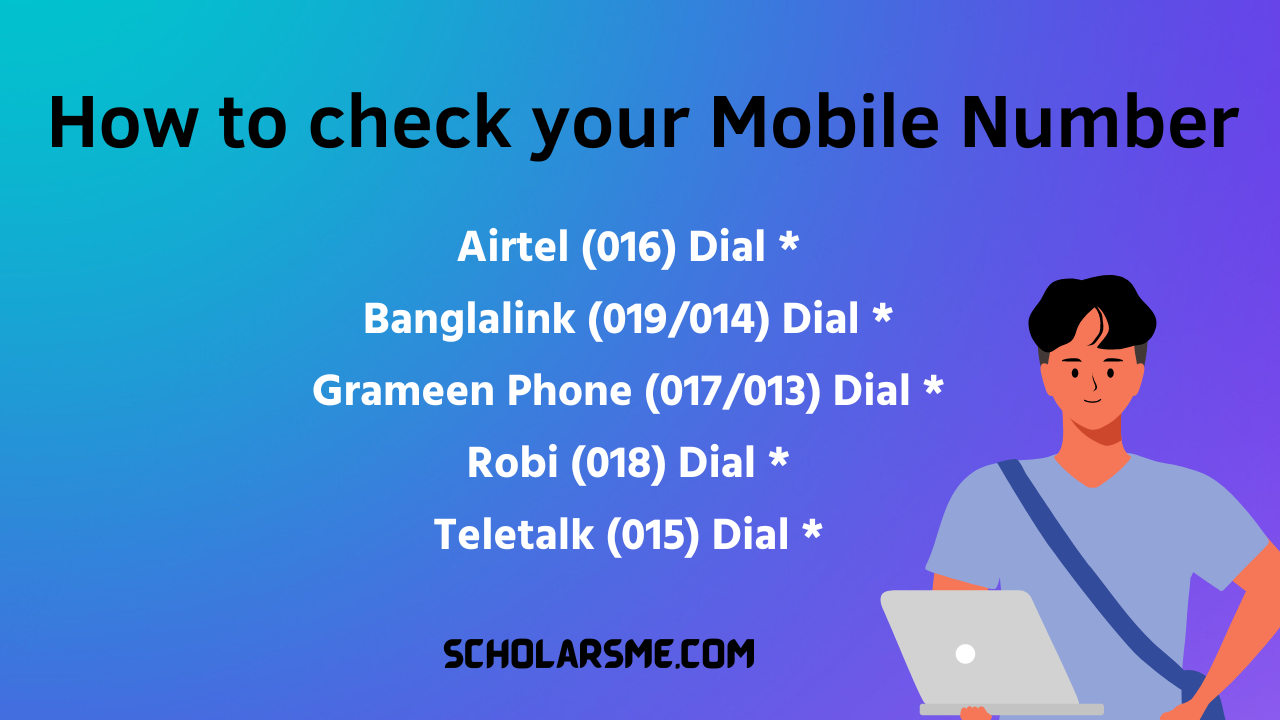 How to check your Mobile Number