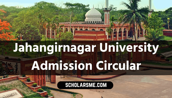 Jahangirnagar University Admission Circular