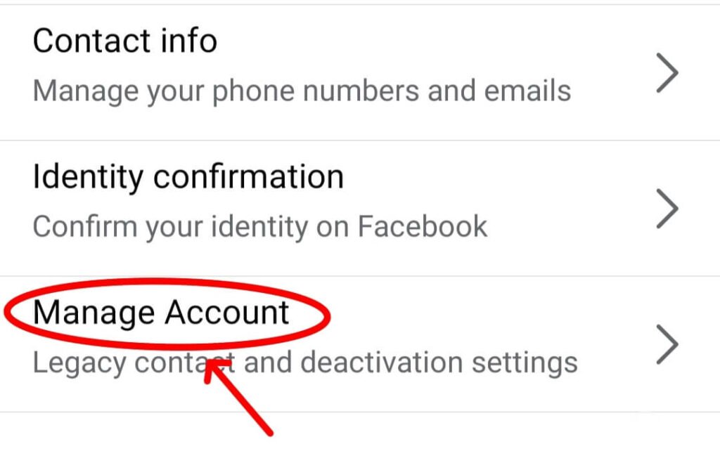Facebook account deactivate 