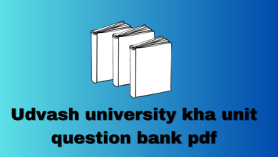 উদ্ভাস ভার্সিটি ক ইউনিট প্রশ্ন ব্যাংক পিডিএফ | Udvash university kha unit question bank pdf
