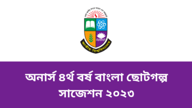 অনার্স ৪র্থ বর্ষ বাংলা ছোটগল্প সাজেশন ২০২৩ | Bengali Short Stories suggestion