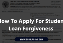 How To Apply For Student Loan Forgiveness