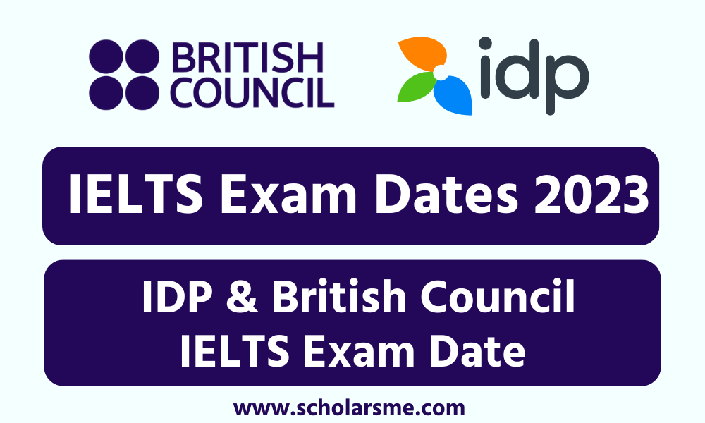 IELTS Exam Dates 2023 IDP & British Council IELTS Exam Date