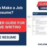 How to Make a Job Resume?