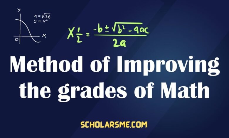 How to Improve in Math