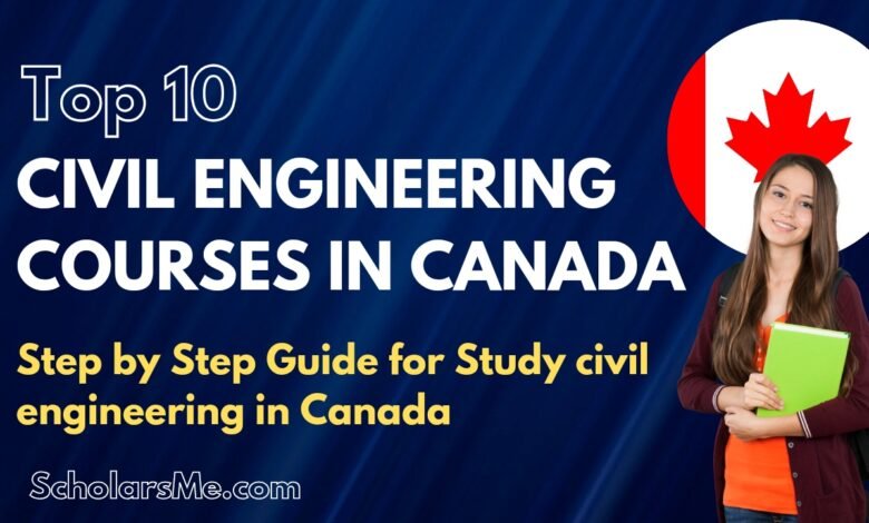 Civil engineering courses in Canada