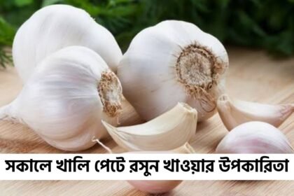 সকালে খালি পেটে রসুন খাওয়ার উপকারিতা