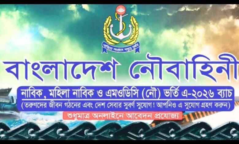 নৌবাহিনী নিয়োগ বিজ্ঞপ্তি 2025 | Navy Job Circular 2025