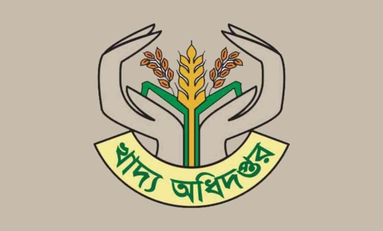 খাদ্য অধিদপ্তরের এডমিট কার্ড ডাউনলোড