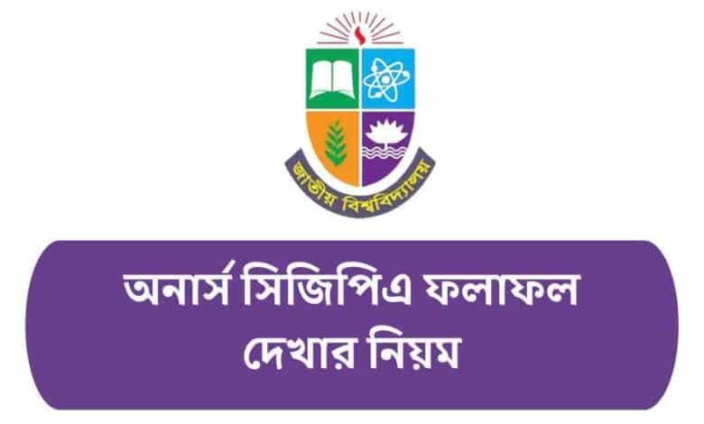 অনার্স সিজিপিএ ফলাফল দেখার নিয়ম | Honours CGPA result check