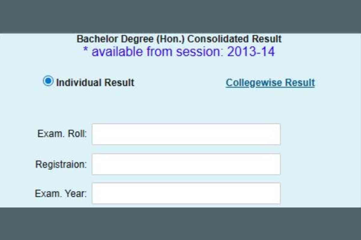 অনার্স সিজিপিএ রেজাল্ট ২০২৫ Honours CGPA Result